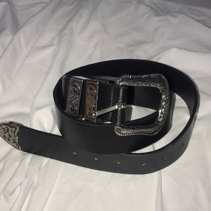 Black Trendy Belt